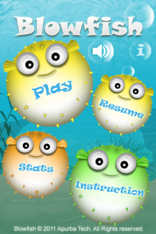 Screenshot iBlow Fish Fun Screenshot iBlow Fish Fun